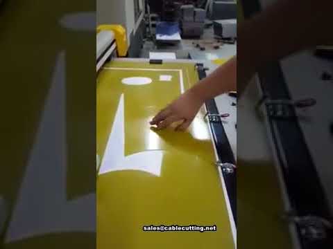 Cortador Automático de Faca para PVC e Tecido - Plotter de Corte de Alta Precisão