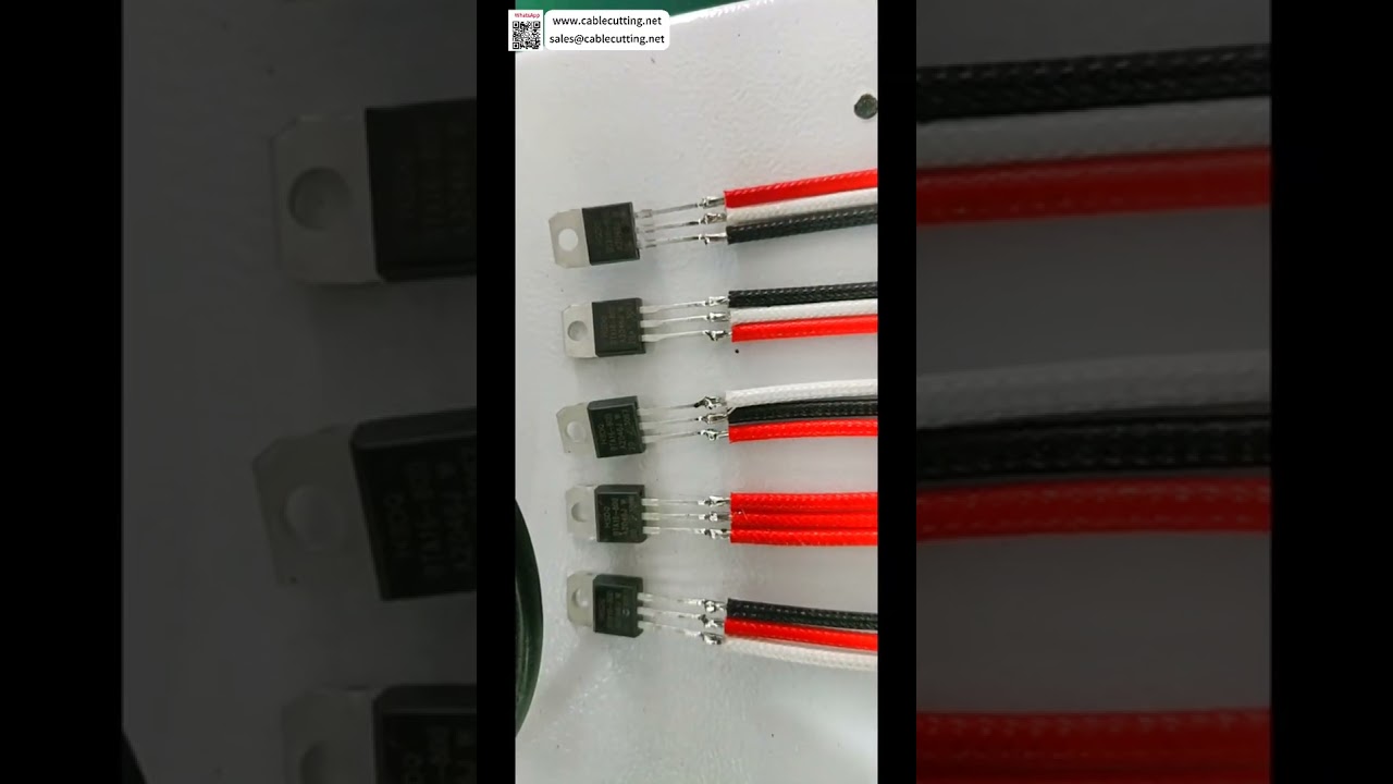 Máquina de Solda de Transistores e Triodos | Ferramenta de Alta Precisão para Soldagem de Terminais de Componentes
