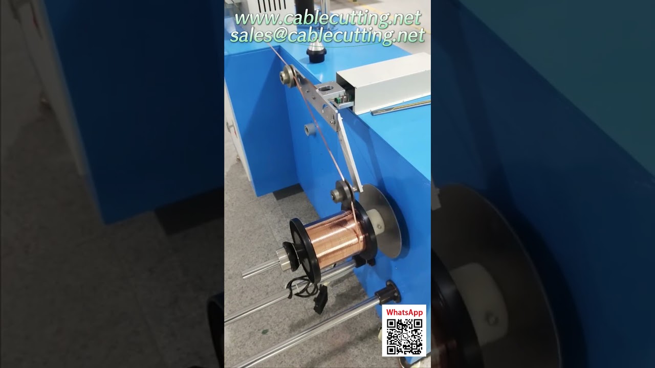 Máquina Automática de Bobinamento de Fio de Aço com Medição e Corte Precisos