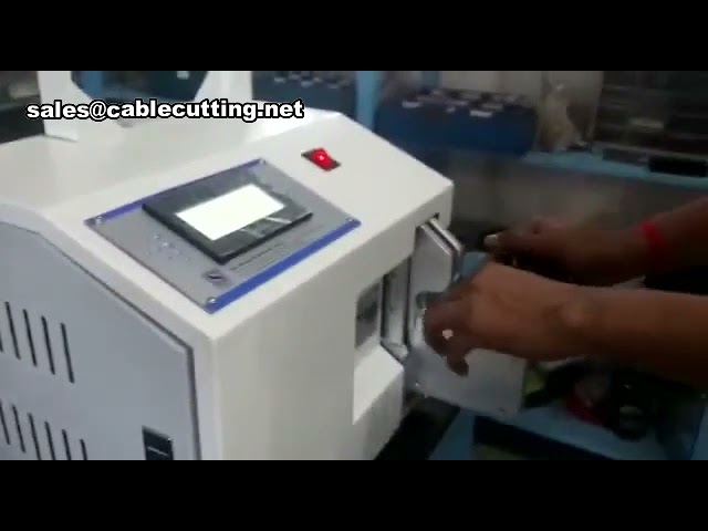 Máquina de enrolar e amarrar cabos 2 | Automação Industrial