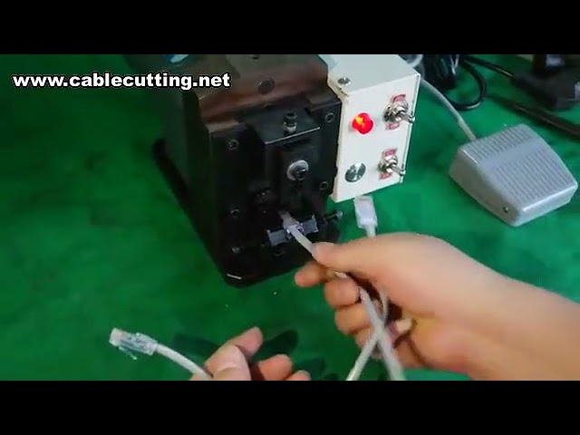 Ferramenta de Crimpagem Portátil para Terminais de Cabo, Conectores RJ45 e Terminais de Pino