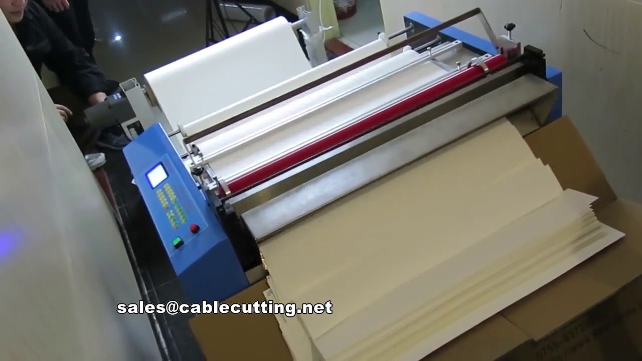 Máquina de Corte Automática para Papel Estampado a Quente e Painéis Solares (700mm)