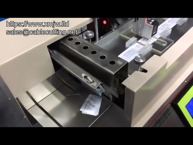 Máquina de Corte Automático de Etiquetas com Indutor Importado para Alta Precisão