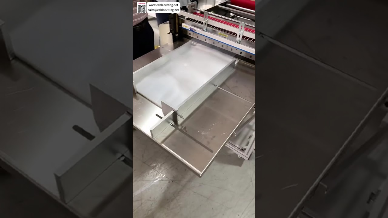 Sistema de Fabricação com Máquina de Corte Automático de Filme: Desenrolamento e Corte de Bobina para Folha