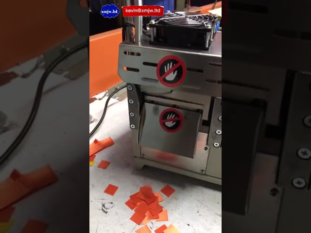 Máquina Automática de Corte de Fita de Cetim para Tubos | Alta Precisão e Eficiência