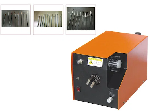 Máquina de Escovar e Torcer Blindagem de Cabos WPM-03B - Máquina de Escova de Arame Semiautomática