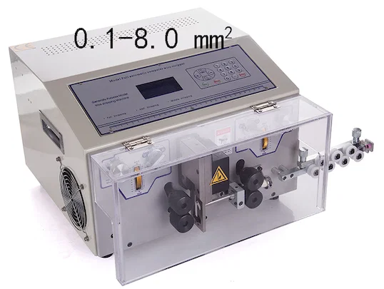 Máquina de Descascar Cabos WPM-09D - Máquina de Corte e Descascamento de Fios