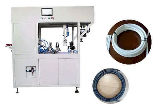 Máquina Automática de Cortar, Enrolar e Amarrar Fios com Twist Tie WPM-CRO