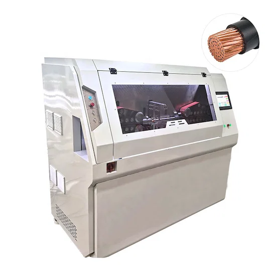 Cortador e Descascador Robusto para Cabos (Bitola Grande) - Máquina Automática de Descascamento de Fios