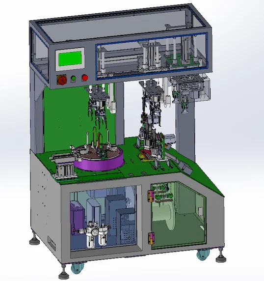Enroladora Grande Circular com Amarração Dupla WPM-RT-02T - Máquina Automática de Enrolamento e Amarração de Cabos