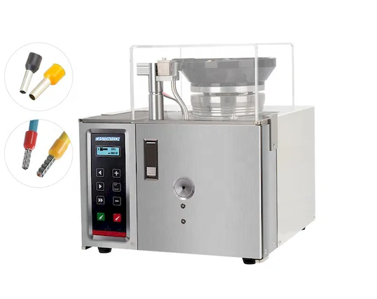 Máquina de Crimpar Terminais Tubulares Soltos WPM-KAC05B - Máquina de Descascar e Crimpar