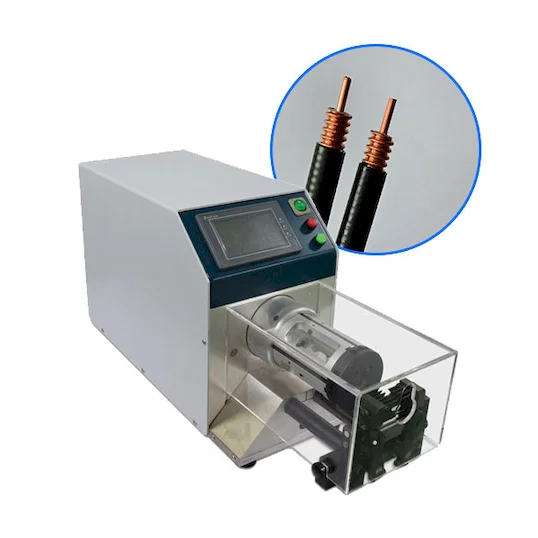 Descascador Semiautomático de Cabo Coaxial WPM-8608 - Descascador de Cabo Coaxial